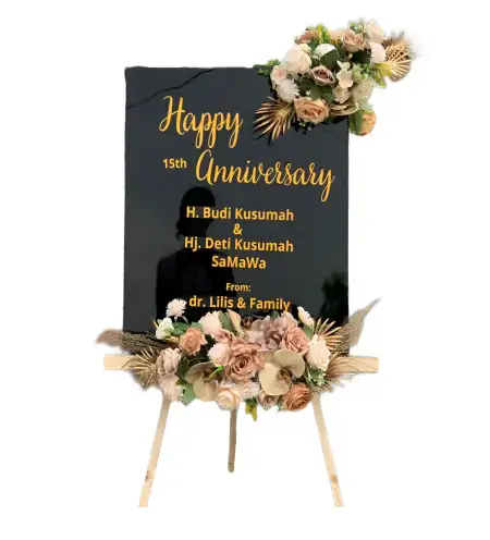 Papan Bunga Akrilik Wanguk