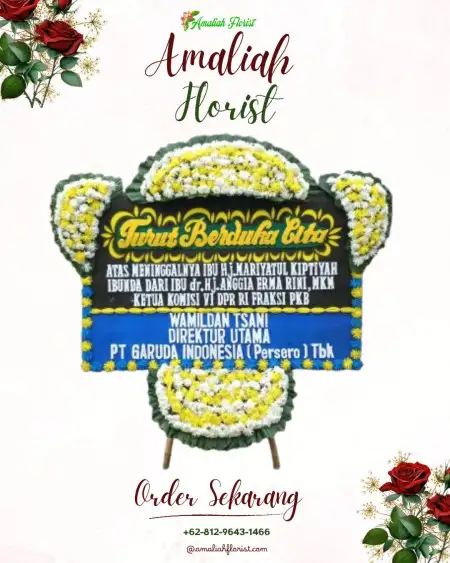 Papan Bunga Duka Wanguk